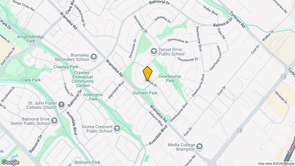 64 Dorset Dr Map and Location Details