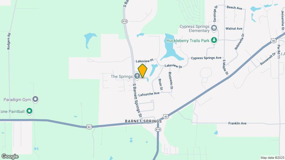 1411 Caney Ln Map and Location Details