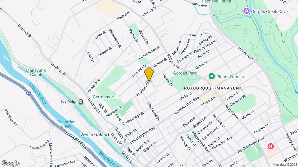 4780 Manayunk Ave Map and Location Details
