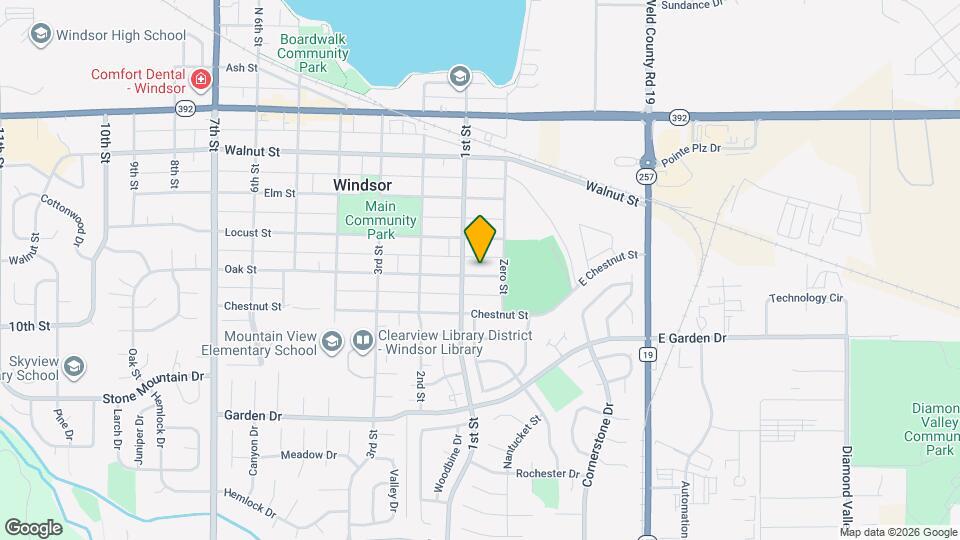 18 Oak St Map and Location Details