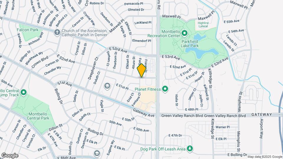 5198 Fontana Ct Map and Location Details