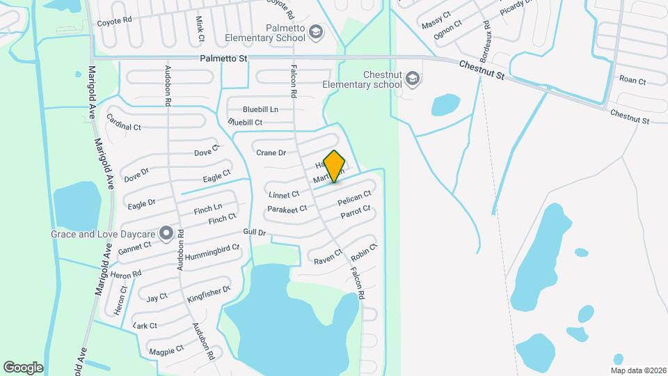 711 Pelican Ct Mapa y Detalles de la Ubicación