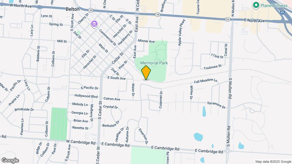 506 Fall Meadow Ln Map and Location Details