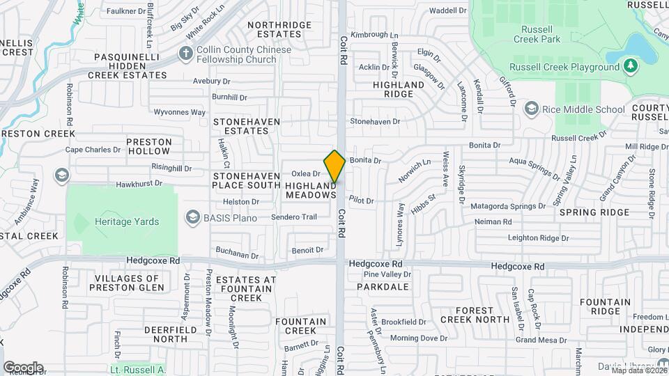 8204 Tavaros Dr Map and Location Details