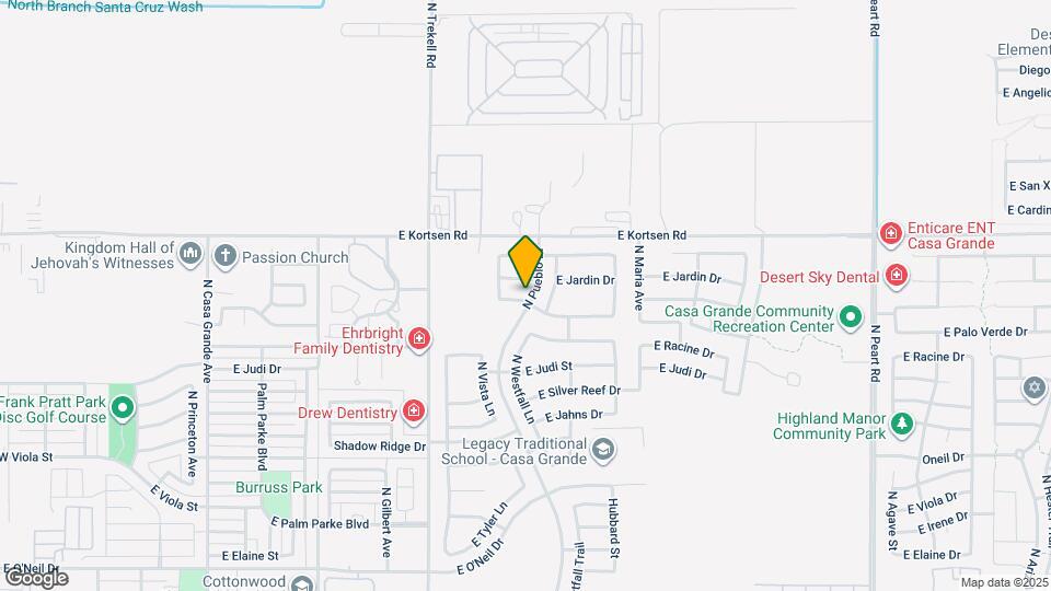 1186 Prickly Pear St Map and Location Details