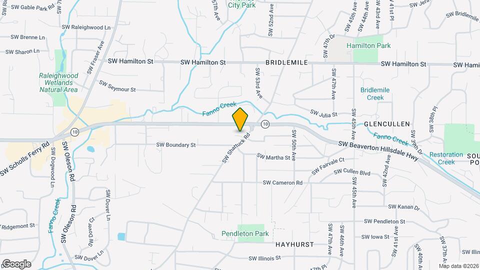 5211 SW Shattuck Rd Mapa y Detalles de la Ubicación