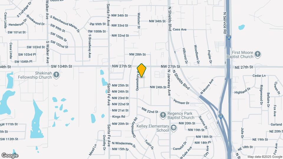 2601 Yorkshire Ave Map and Location Details