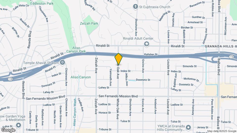 11316 White Oak Ave Map and Location Details