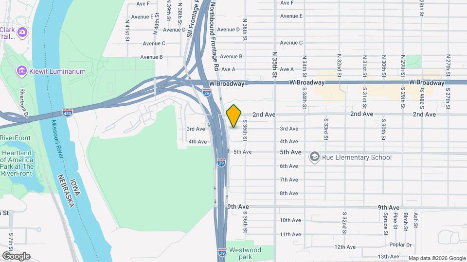 3623 3rd Ave Map and Location Details
