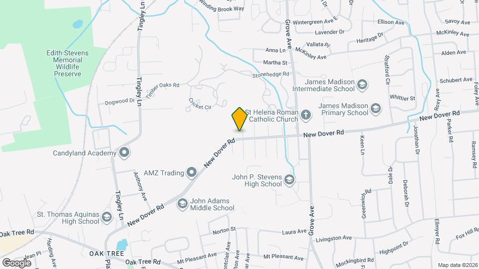 968 New Dover Rd Map and Location Details