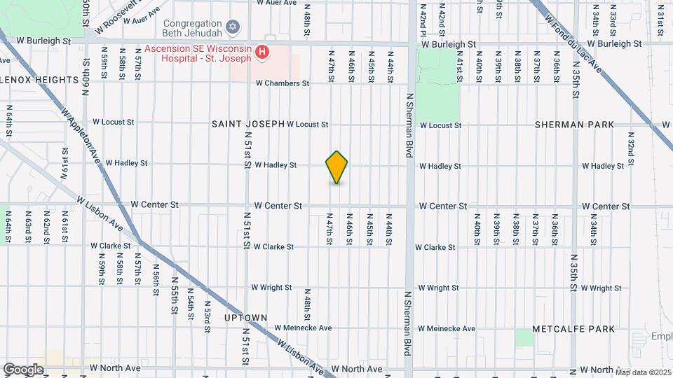 2728 N 47th St Map and Location Details