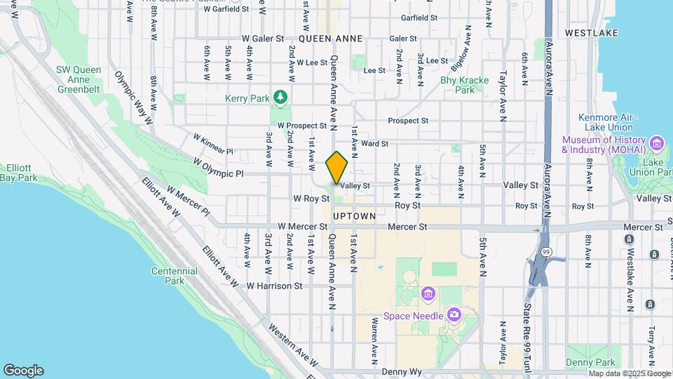 720 Queen Anne Ave N Map and Location Details