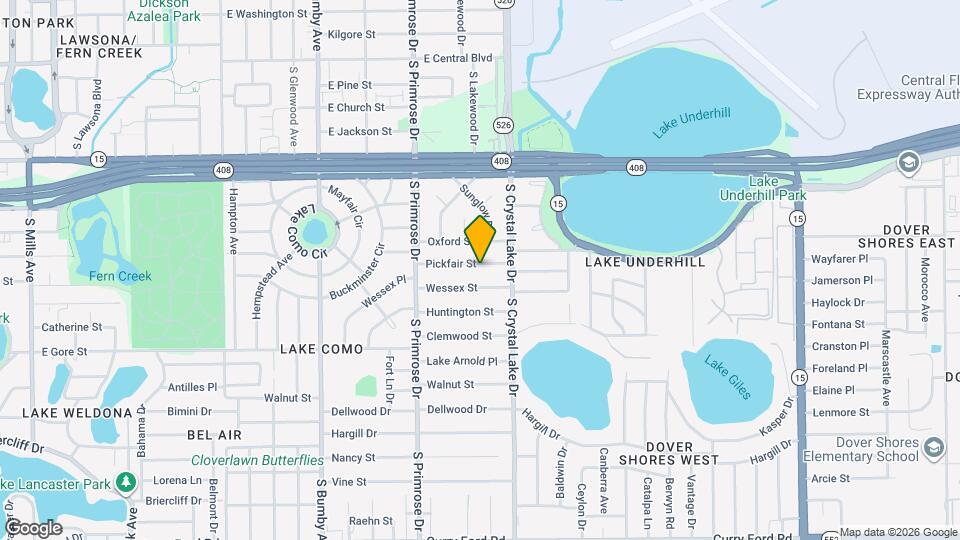 3012 Pickfair St Map and Location Details