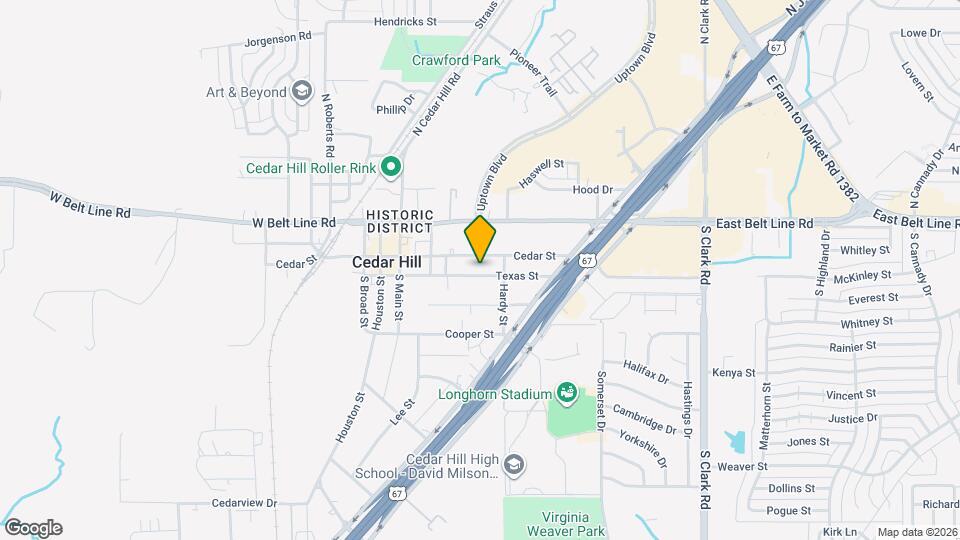 315 Texas St Map and Location Details