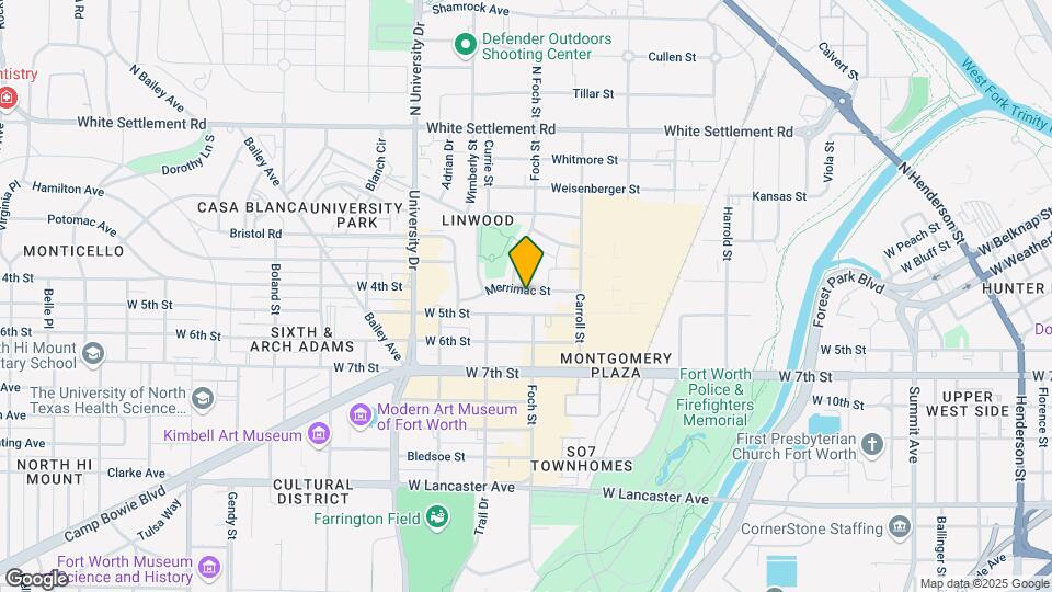 2733 Merrimac St Map and Location Details