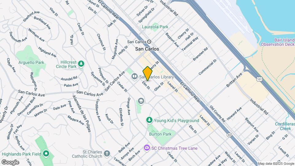 745 Elm St Mapa y Detalles de la Ubicación