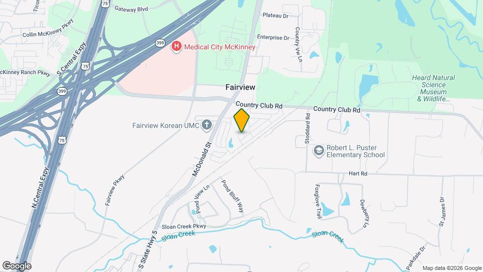 4876 Connor Pl Map and Location Details