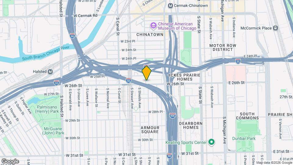 268 W 26th St Map and Location Details