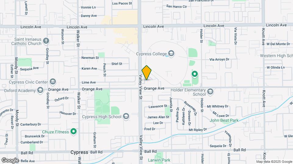 6032 Lime Ave Map and Location Details