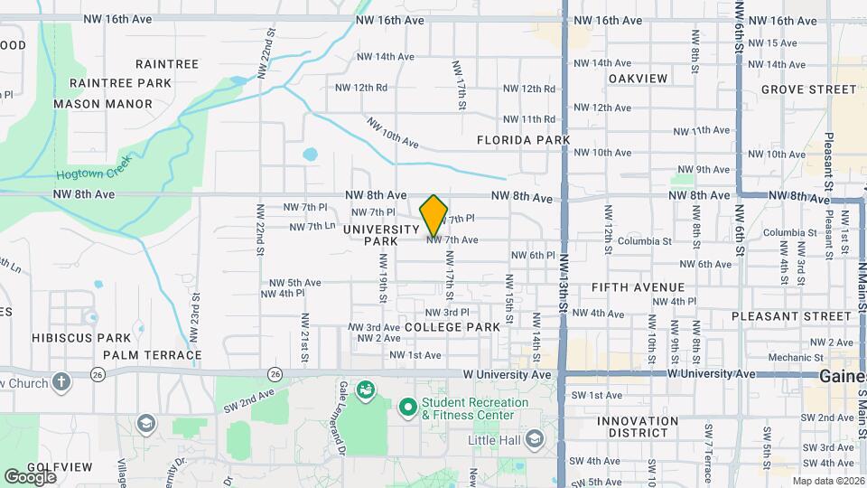 1723 NW 7th Ave Map and Location Details