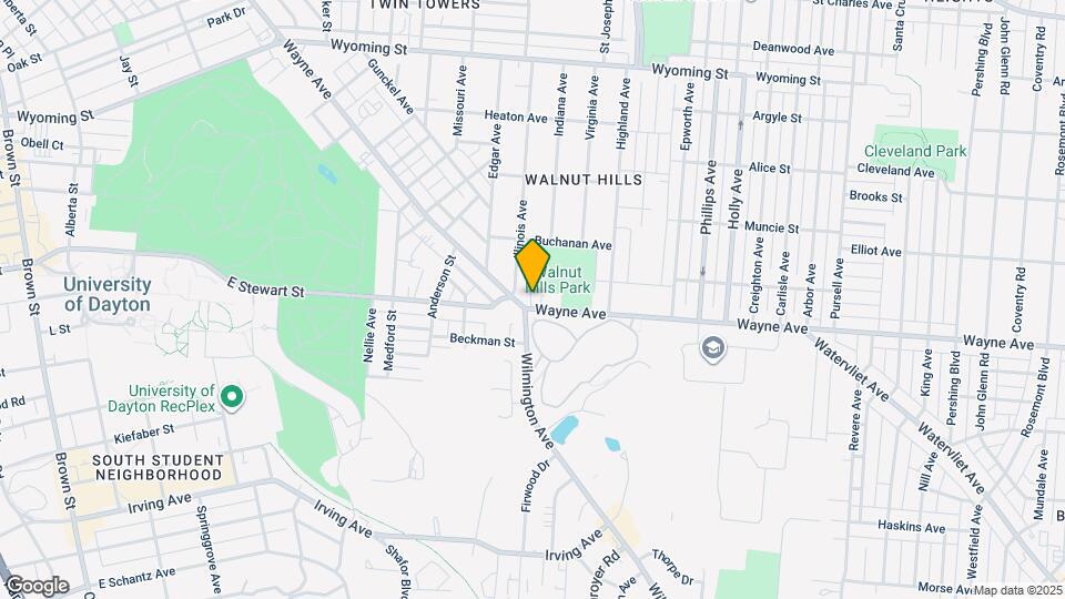 2310 Wayne Ave, Unit A Map and Location Details