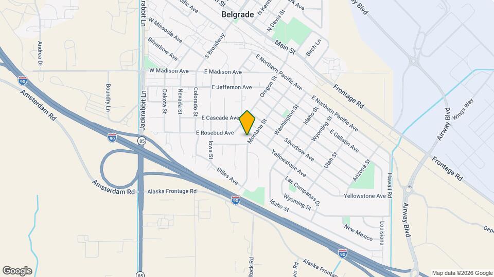 901 Montana St Map and Location Details