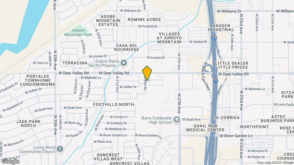 21619 N 29th Dr Map and Location Details