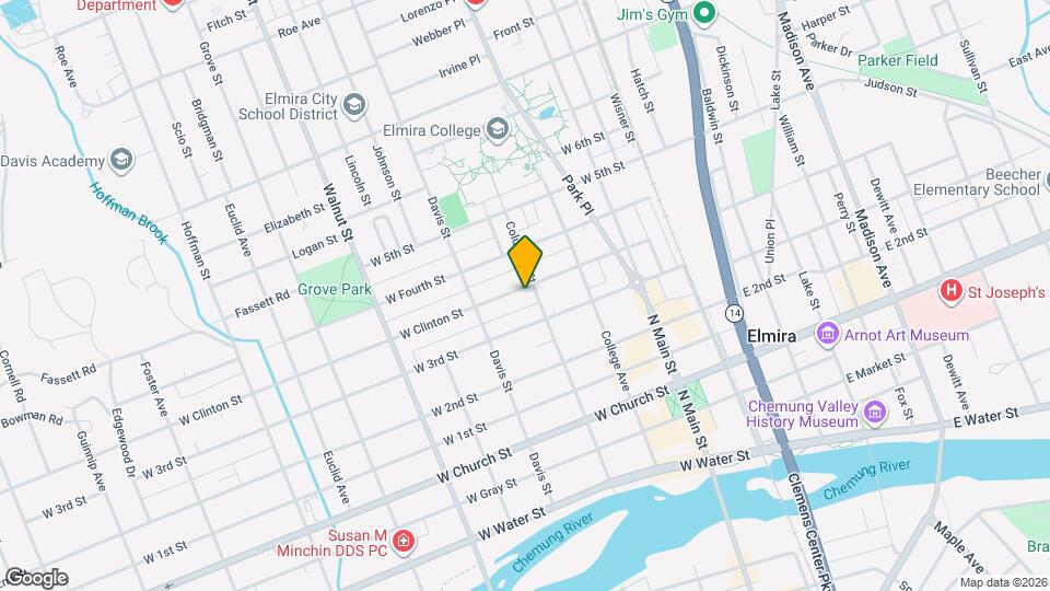 357 W Clinton St Map and Location Details