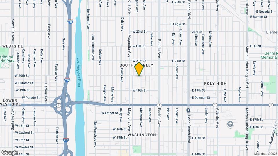 1981 Chestnut Ave Mapa y Detalles de la Ubicación