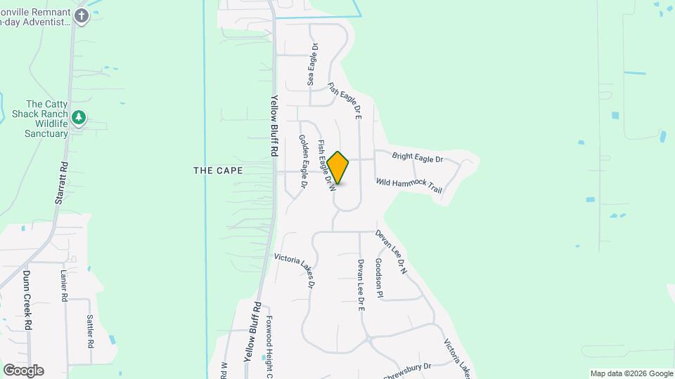 13844 Fish Eagle Dr W Map and Location Details