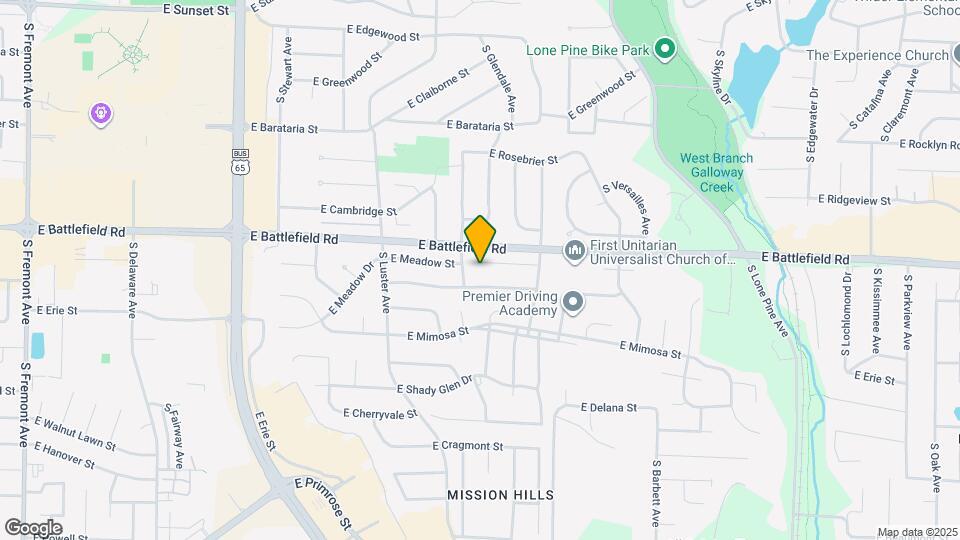 2242 E Meadow Dr Map and Location Details