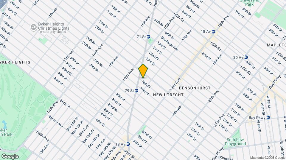 1669 76th St Map and Location Details