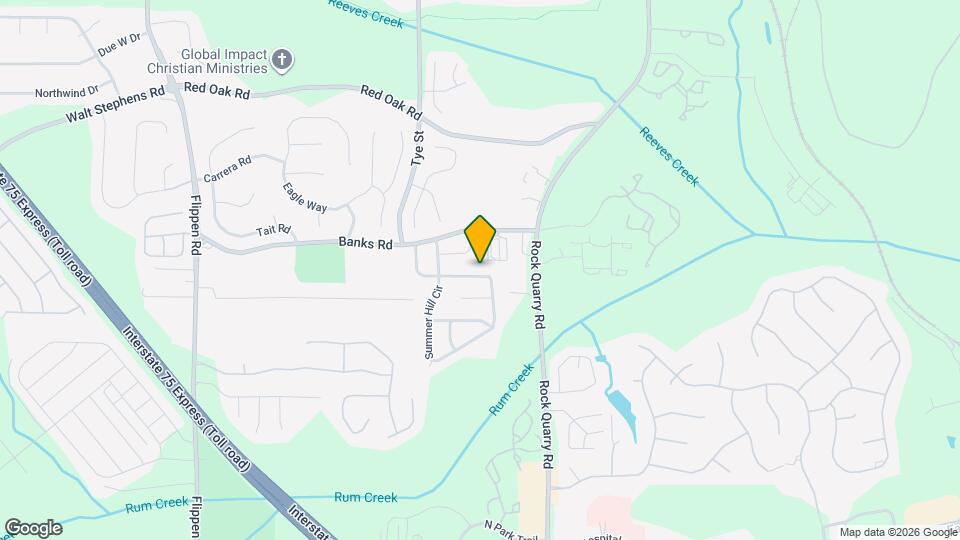 418 Summer Hill Cir Map and Location Details