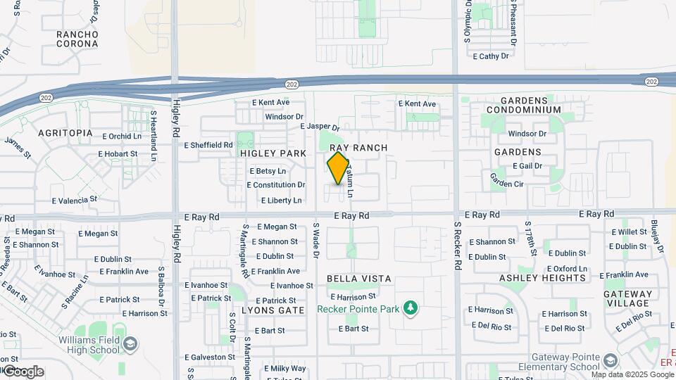 3650 E Constitution Dr Map and Location Details