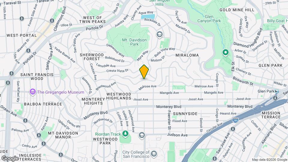 487 Los Palmos Dr Map and Location Details