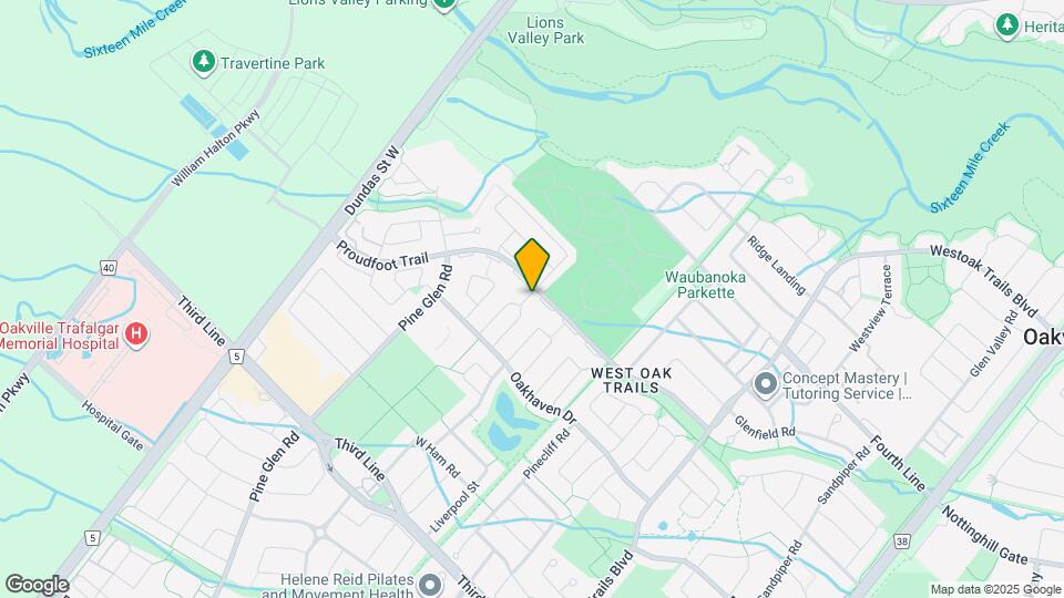 2362 Proudfoot Trail Map and Location Details