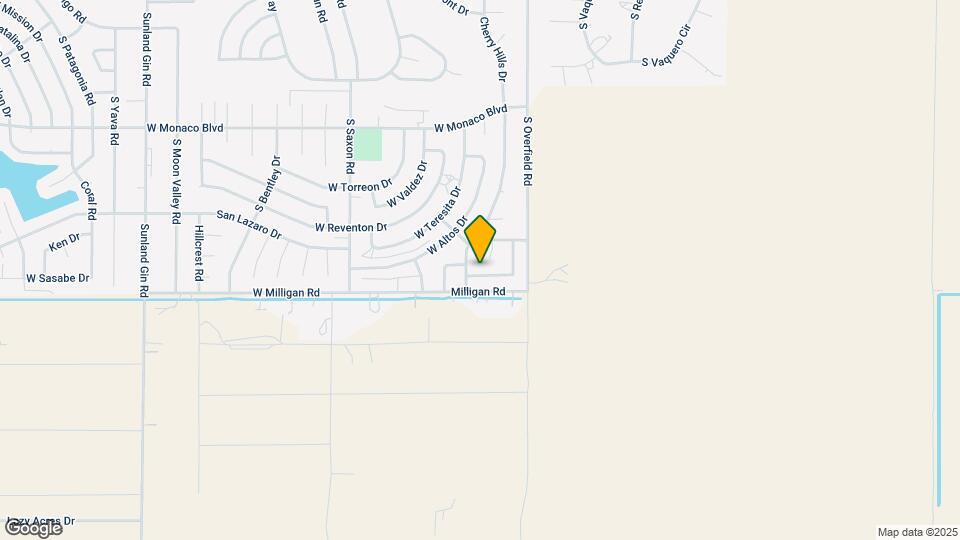 8360 W Mystery Dr Map and Location Details