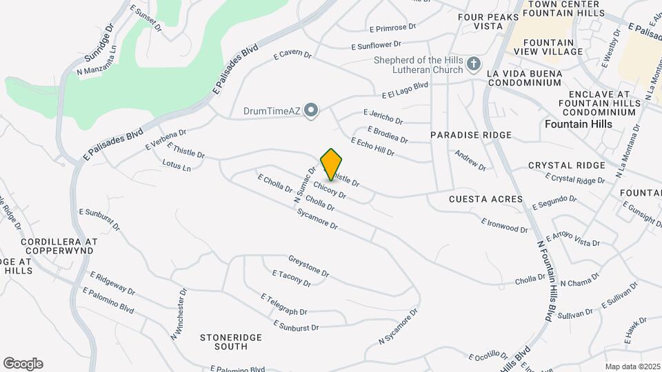 15714 Chicory Dr Map and Location Details