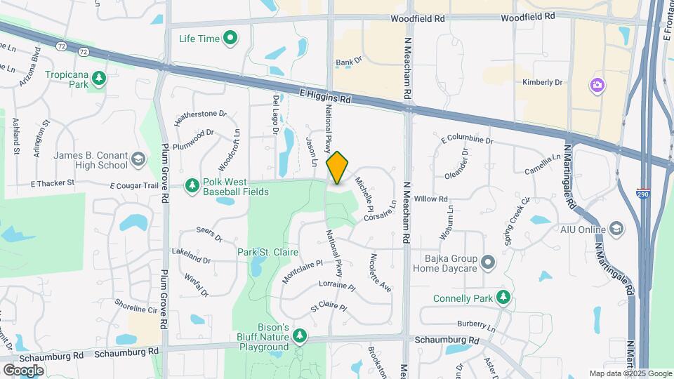 1341 E Thacker St Map and Location Details