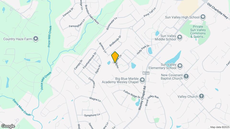 4036 Holly Villa Cir Mapa y Detalles de la Ubicación