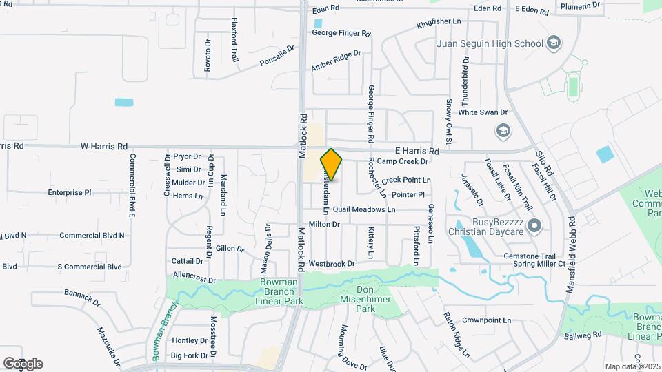 7503 Amsterdam Ln Map and Location Details