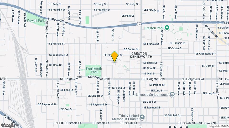 3511 SE Cora Dr Map and Location Details
