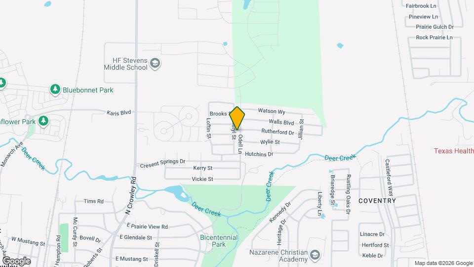 820 Cheryl St Mapa y Detalles de la Ubicación