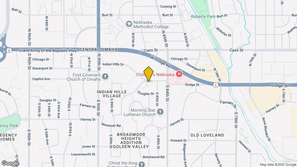 Indian Hills Village Apartments and Townhomes Map and Location Details