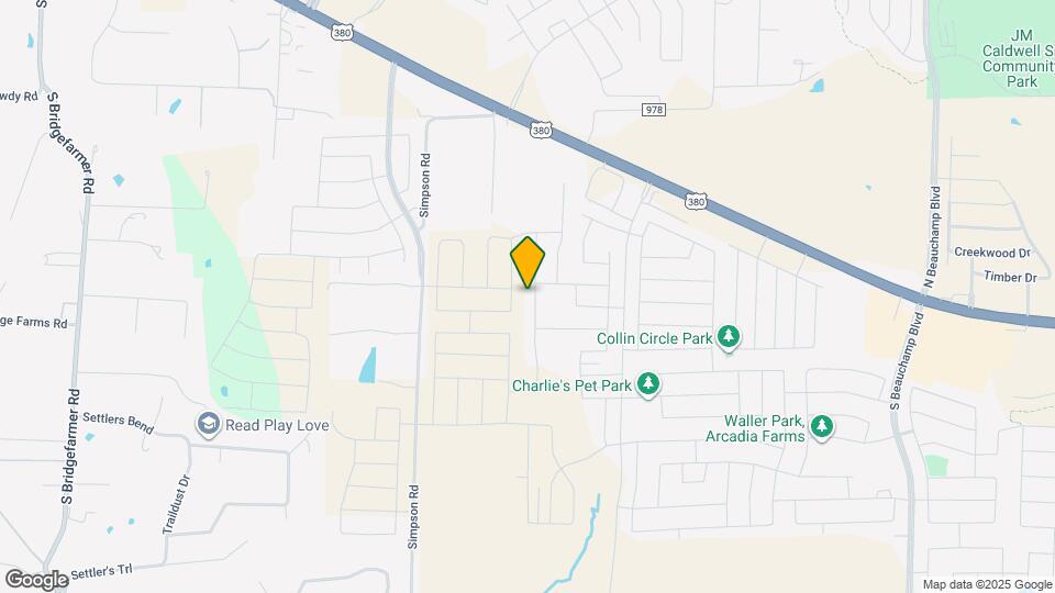 312 Magnolia Dr Mapa y Detalles de la Ubicación