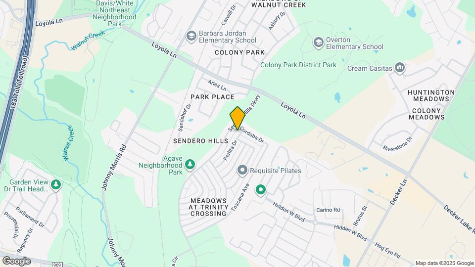 6308 Perlita Dr Map and Location Details