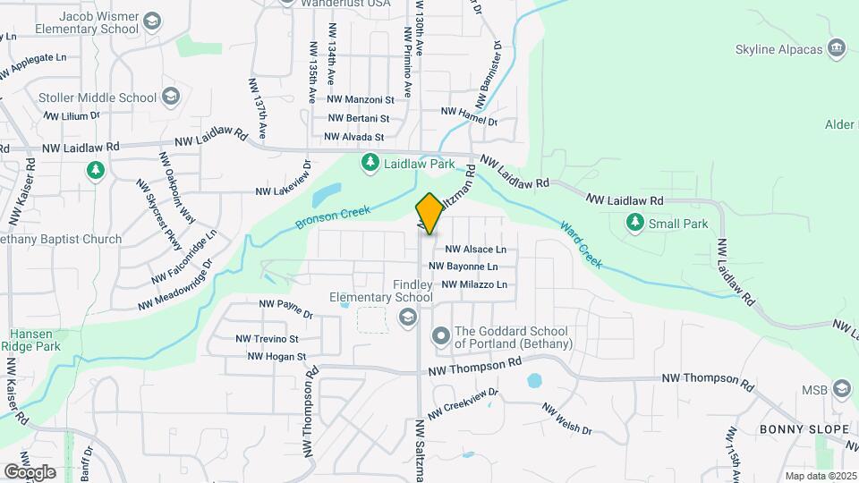 4591 NW Oxbridge Dr Map and Location Details