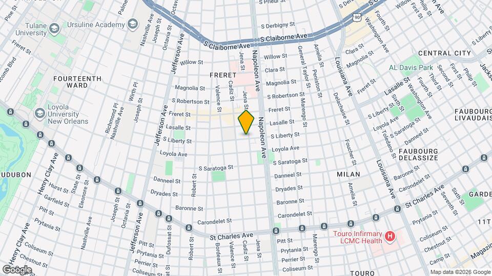 2300 Jena St, Unit B Mapa y Detalles de la Ubicación