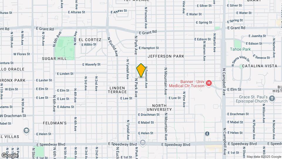 1017 E Lester St Map and Location Details