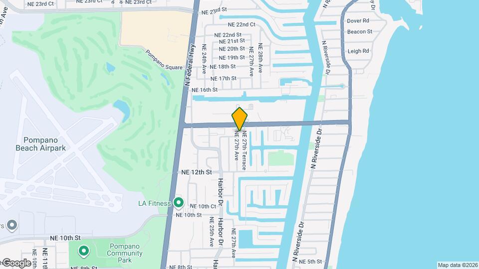 1320 NE 27th Ave, Unit Charming apartment like a house Mapa y Detalles de la Ubicación